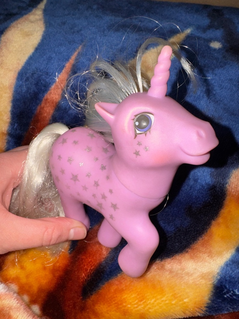 Vintage My Little Pony Twice as Fancy" Milky Way unicorn